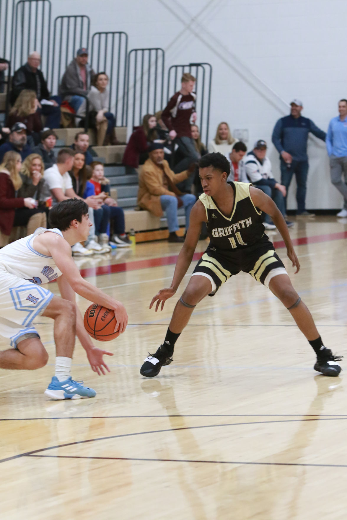 Gallery: Boys basketball - Griffith at Hanover Central